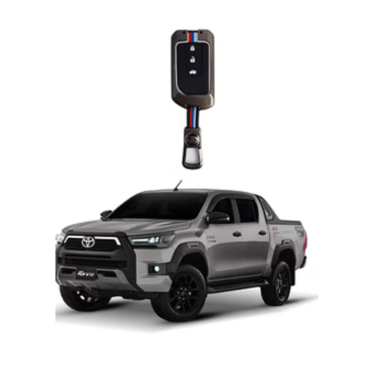 Toyota Hilux Revo 2016-2022 Premium Key Cover with Metal Shell