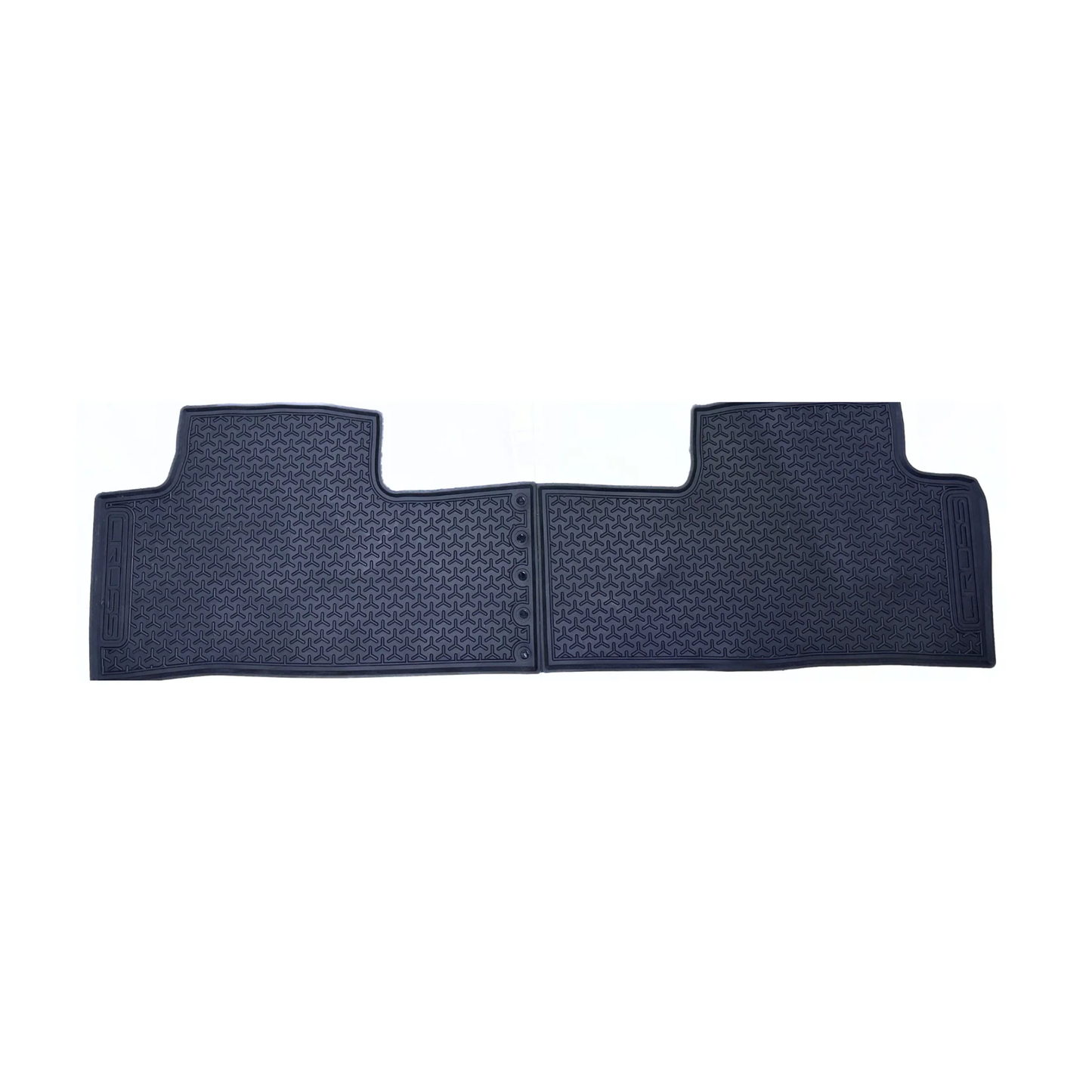 Toyota Corolla Cross 2022–2024 Latex Imported Rubber Floor Mats Black