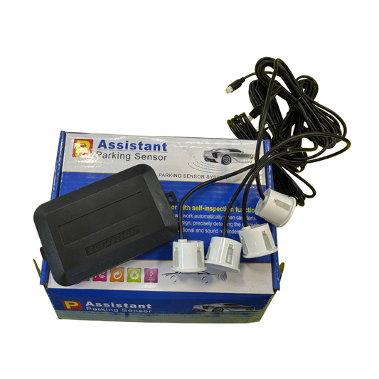 Universal Car Parking Sensors Kit – 4 Sensors + Buzzer Alarm System
