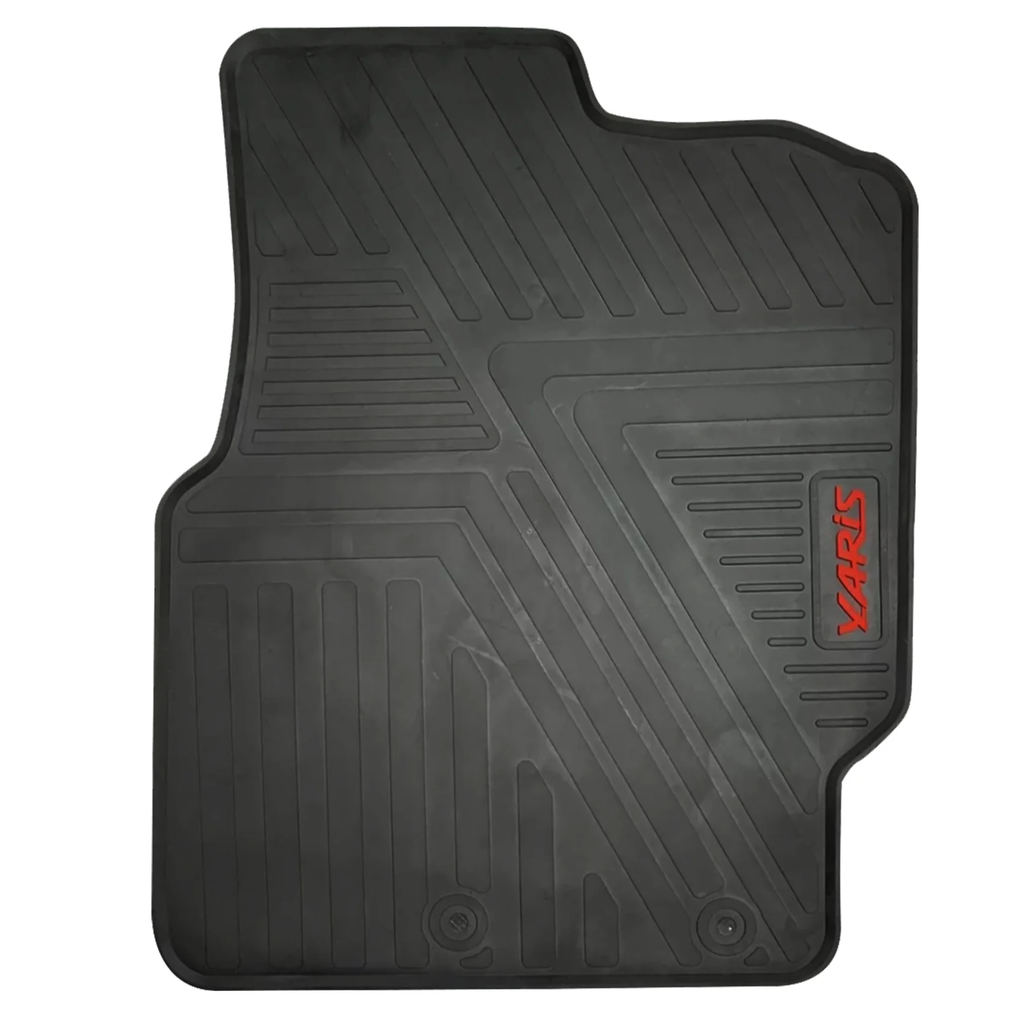 Toyota Yaris 2020–2025 Latex Imported Rubber Floor Mats Black