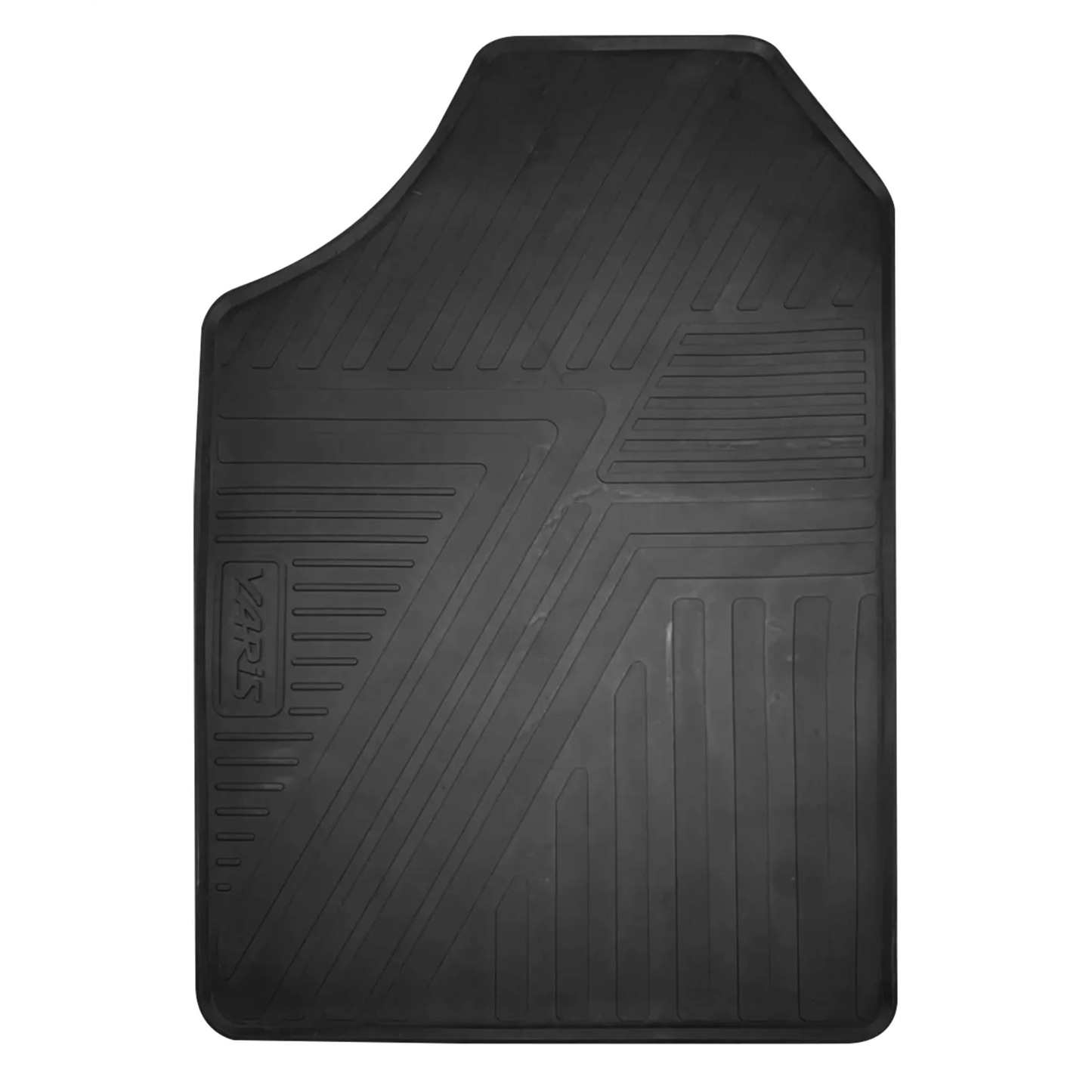 Toyota Yaris 2020–2025 Latex Imported Rubber Floor Mats Black