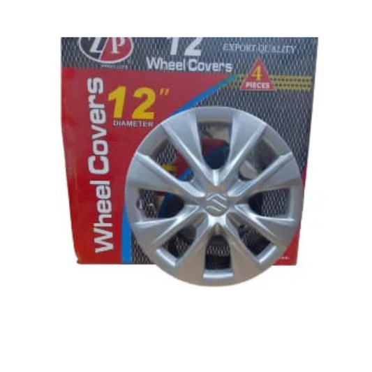 Premium 12-Inch Universal Wheel Covers Suitable for Suzuki Mehran, Suzuki Alto & Suzuki Bolan