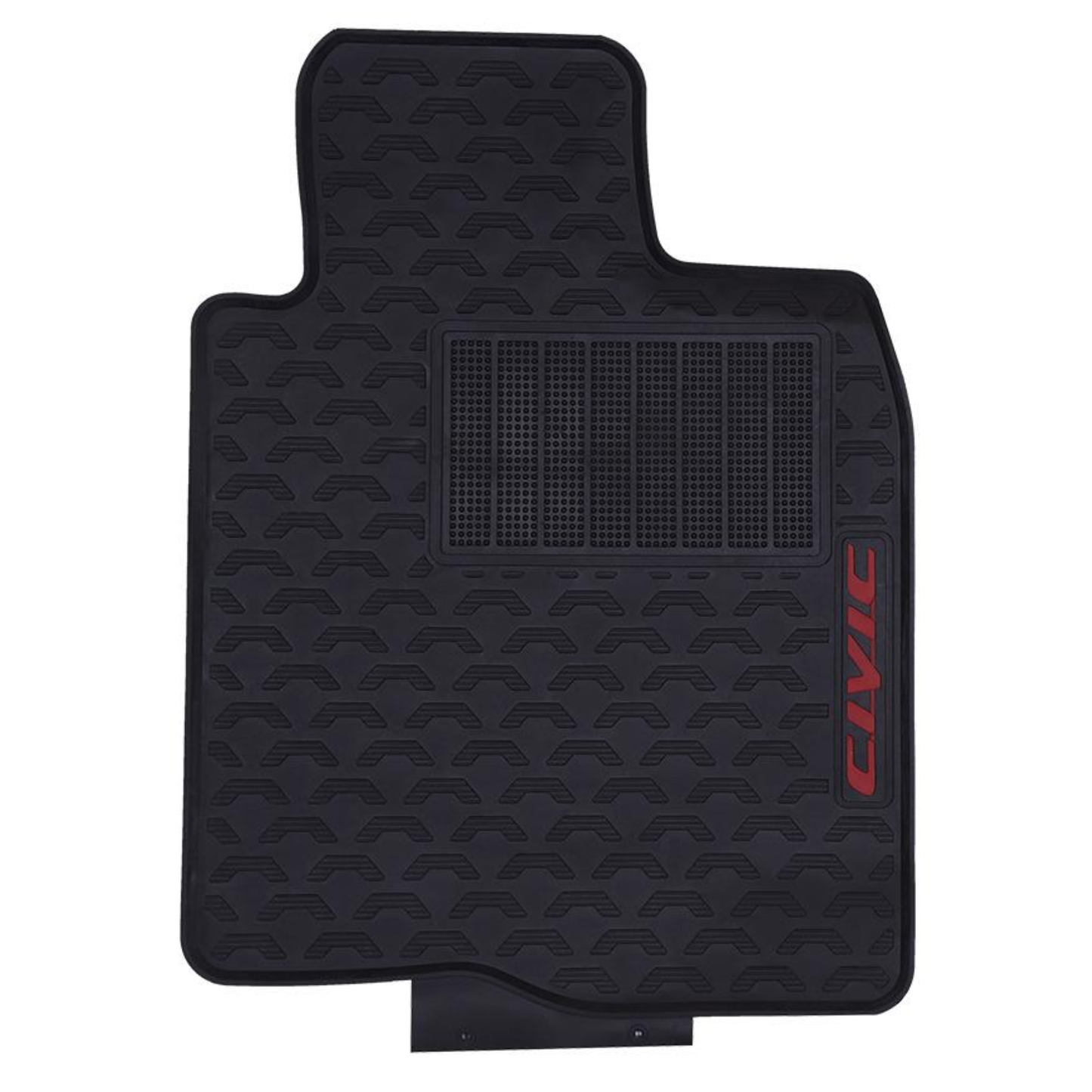 Honda Civic 2016–2021 Latex Imported Rubber Floor Mats Black