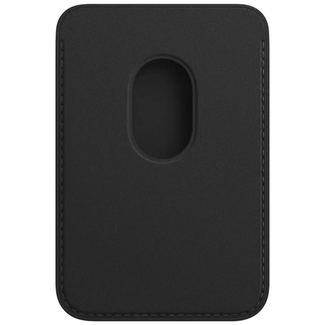 Apple MagSafe Wallet – Black | Genuine Leather Card Holder