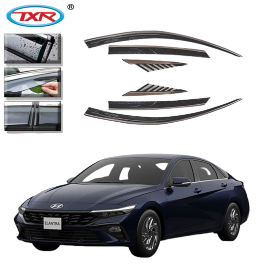 Hyundai Elantra Air Press / Sunvisor TXR With Chrome – Model 2025