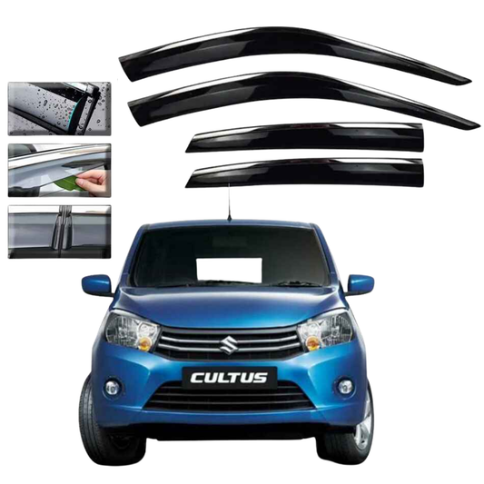 Suzuki Cultus Air Press / Sunvisor With Chrome Model 2017-2020