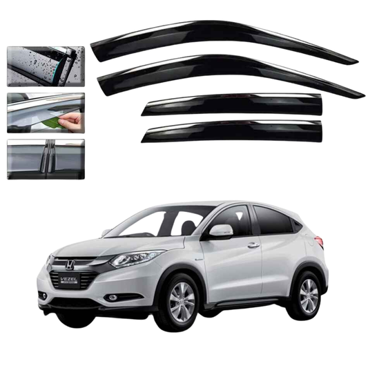 Honda Vezel Air Press / Sunvisor With Chrome Model 2013-2018