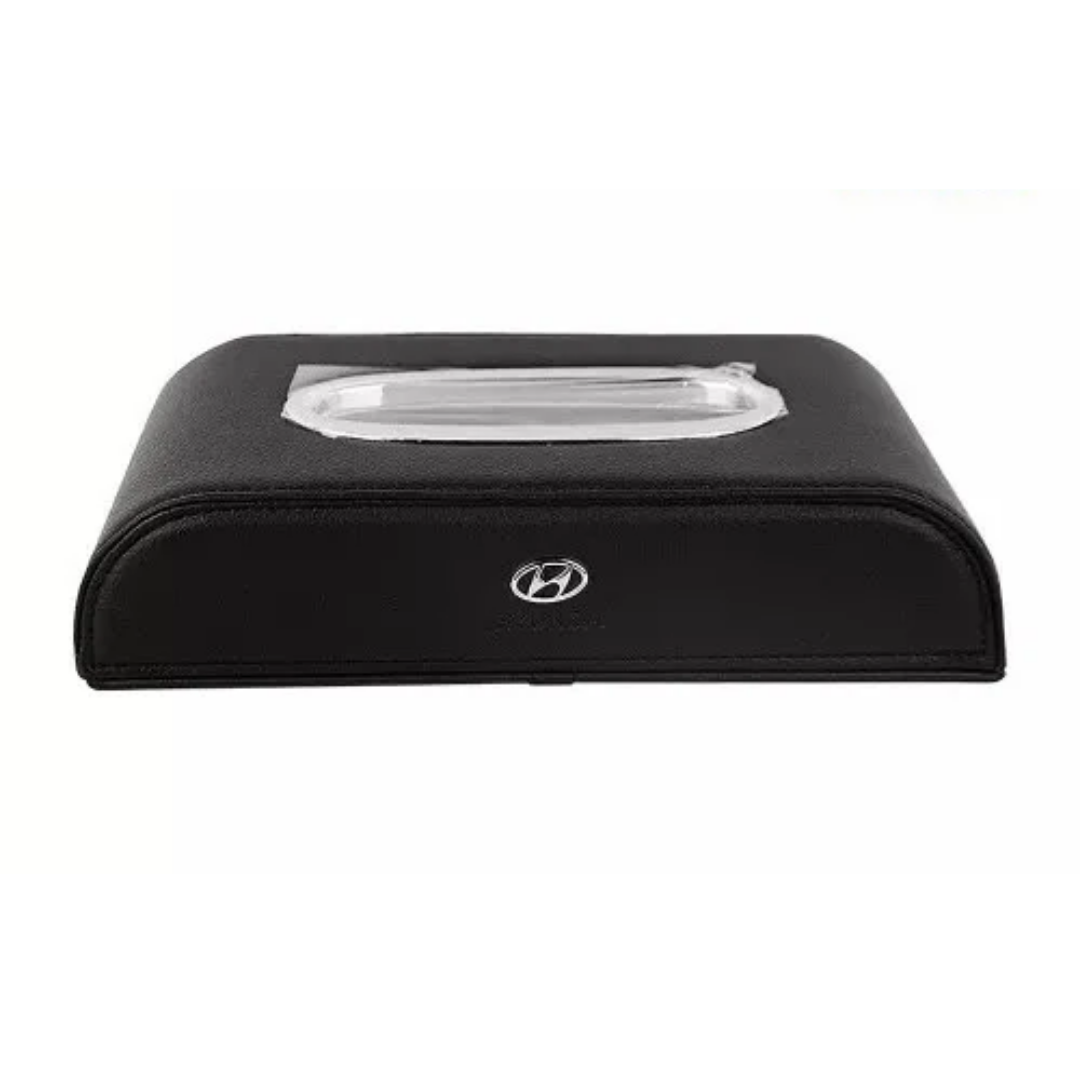 High Quality Car Leather Tissue Box with Logo – PU Leather