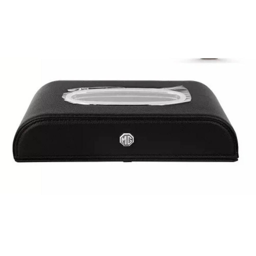 High Quality Car Leather Tissue Box with Logo – PU Leather