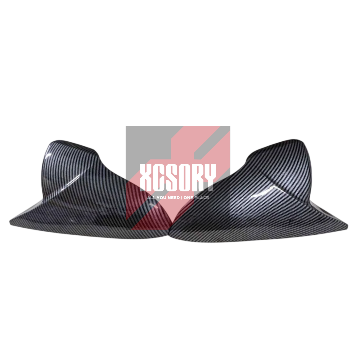 Batman Style Carbon Fiber Side Mirror Covers