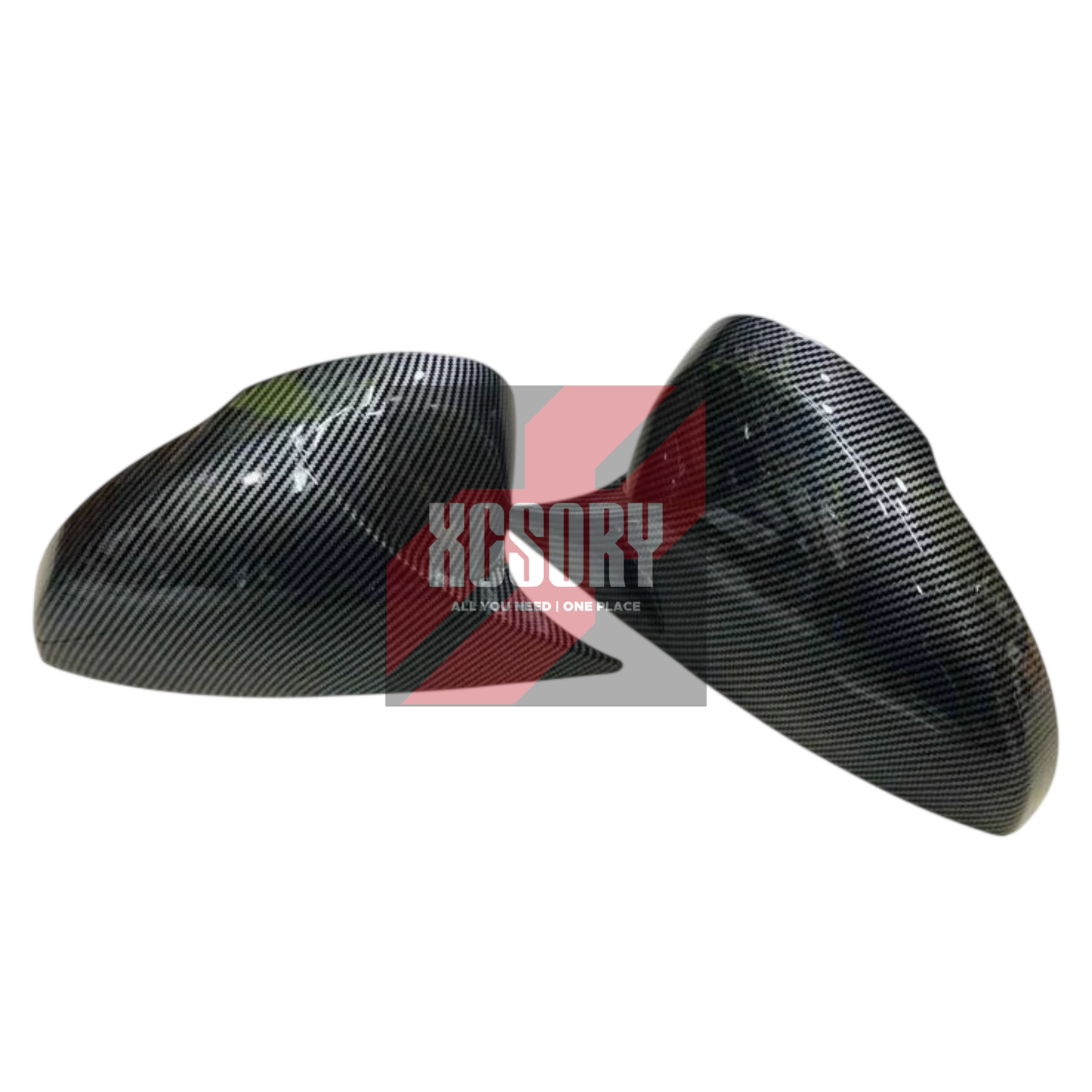 Batman Style Carbon Fiber Side Mirror Covers