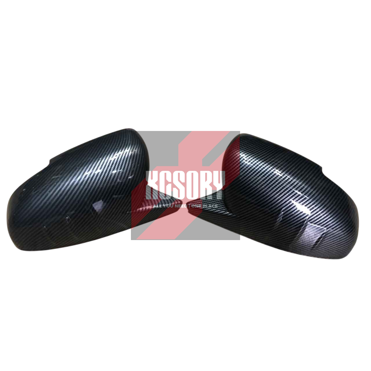 Batman Style Carbon Fiber Side Mirror Covers