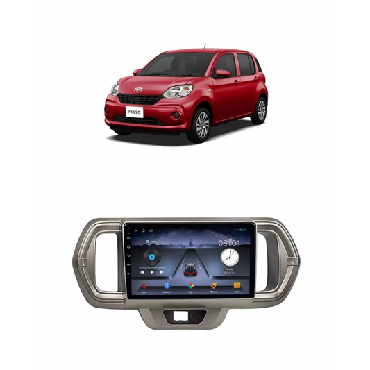 Toyota Passo 2017-2020 Android Touch Screen Multimedia Player – GPS, Wi-Fi, Navigation, Mirror Link