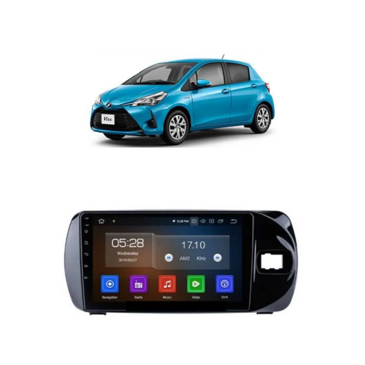 Toyota Vitz 2018-2021 Android Touch Screen Multimedia Player – GPS, Wi-Fi, Navigation, Mirror Link