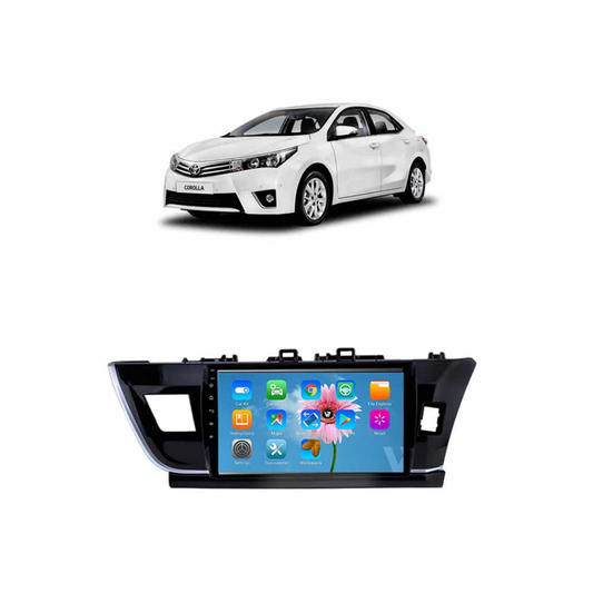 Toyota Corolla 2014–2017 Android Touch Screen Multimedia Player – GPS | Wi-Fi | Navigation | Mirror Link