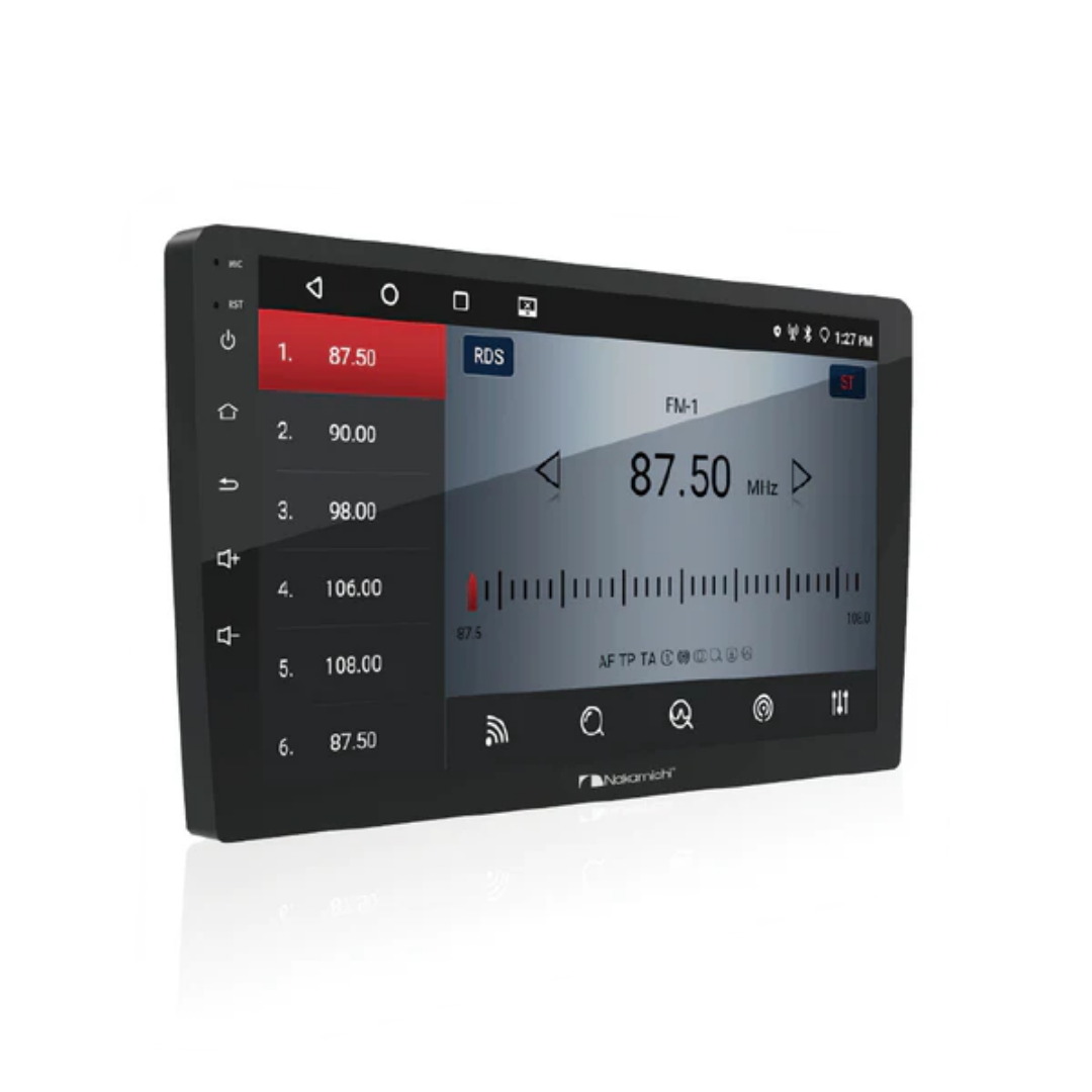 Nakamichi NAM5260 Android Multimedia Player with CarPlay – 4GB RAM / 64GB ROM – 9 Inch