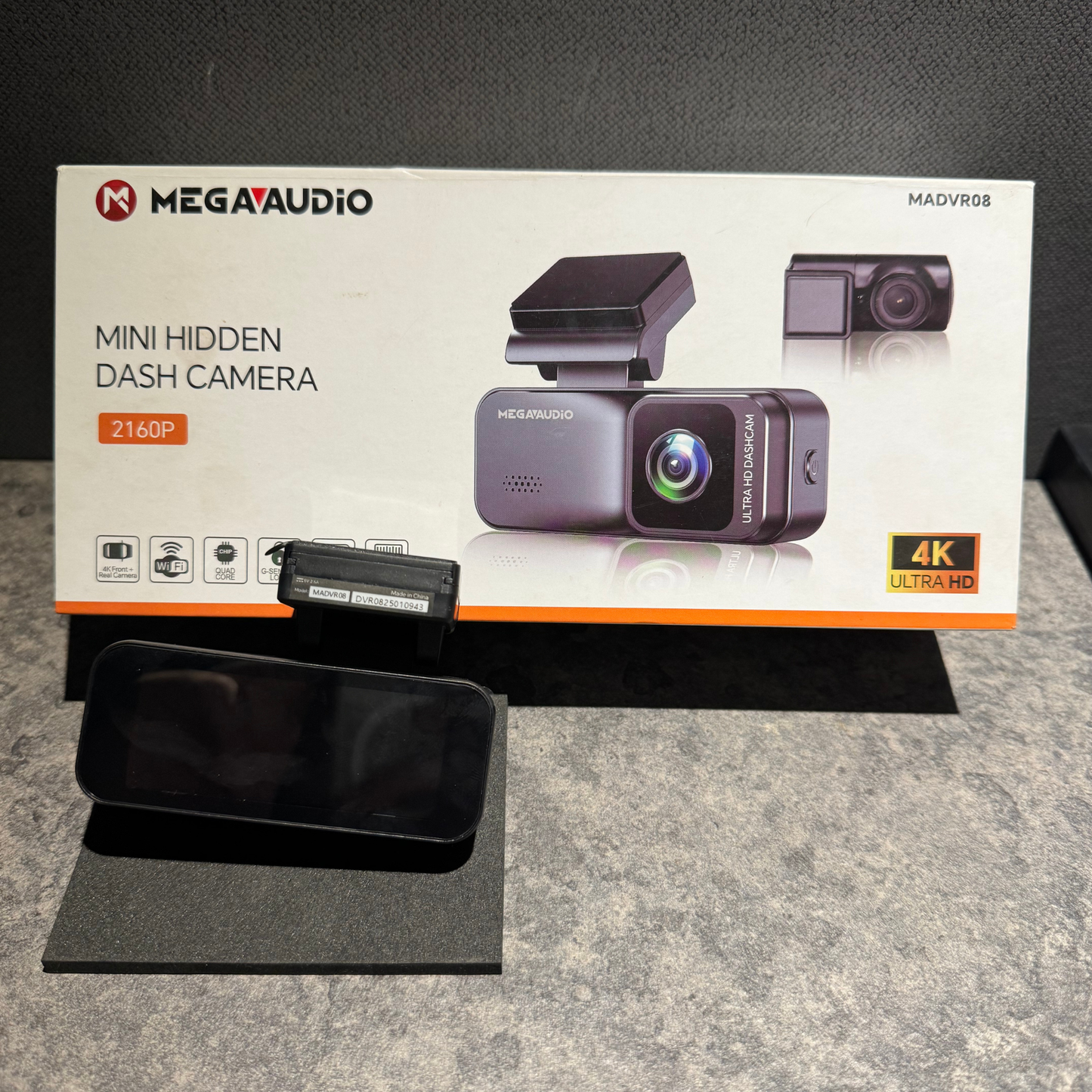 Mega Audio MADVR08 Dash Camera