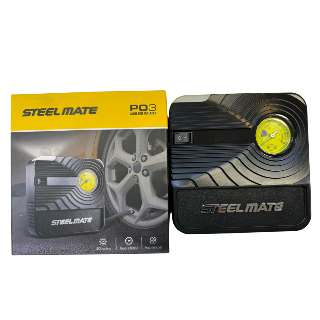 Steel Mate Car Tire Inflator | Digital Air Compressor