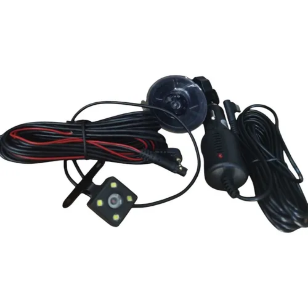 HD Car DashCam – Wide Angle, Night Vision, Loop Recording – Motion Detection – 2.4" LCD