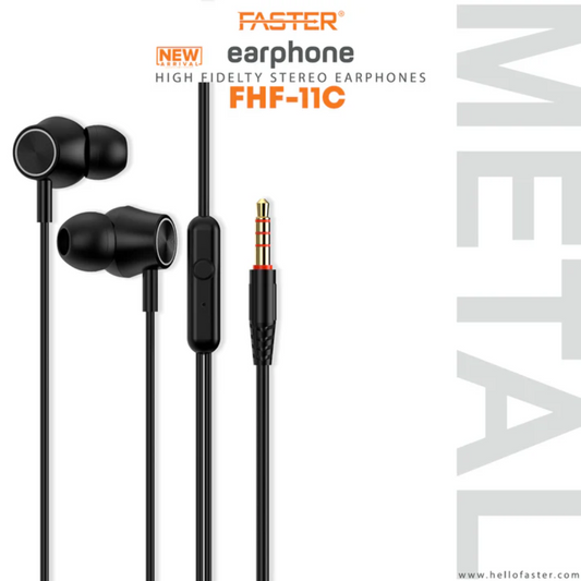 FASTER FHF-11C Earphones with Mic