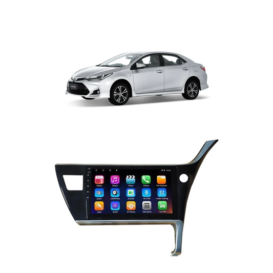 Toyota Corolla Model 2017-2023 Android LCD Multimedia Panel 10 Inch