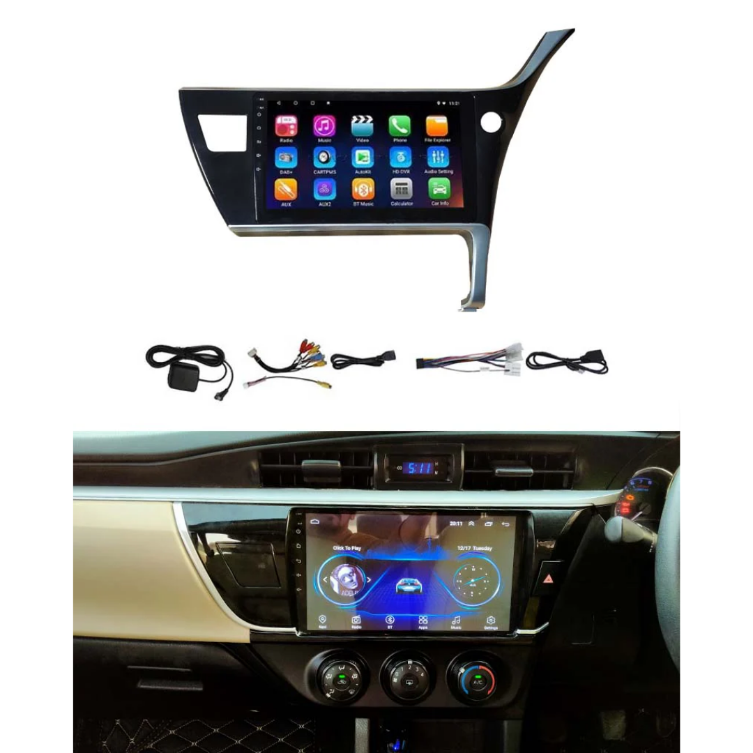 Toyota Corolla Model 2017-2023 Android LCD Multimedia Panel 10 Inch