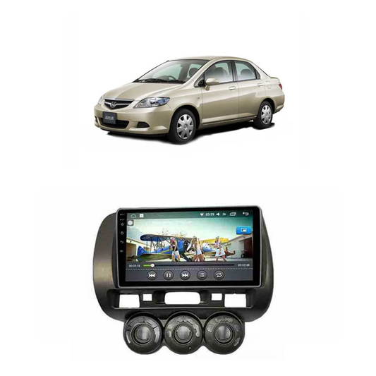 Honda City 2005-2007 Android Touch Screen Multimedia Player – GPS, Wi-Fi, Navigation, Mirror Link (6-Month Warranty)