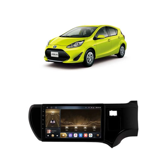 Toyota Aqua Android Touch Screen Multimedia Android Player – GPS | Wi-Fi | Navigation | Mirror Link