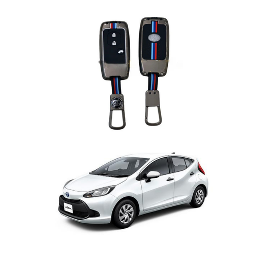 Toyota Aqua 2022–2023 Key Cover with Metal Shell