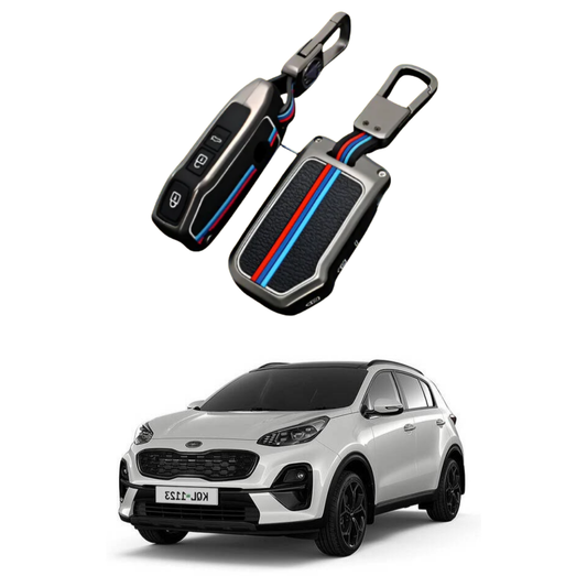 KIA Sportage Alpha Key Cover with Metal Shell