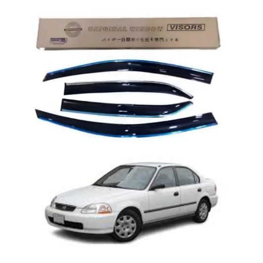 Honda Civic Air Press / Sunvisor With Chrome Model 1996-2000