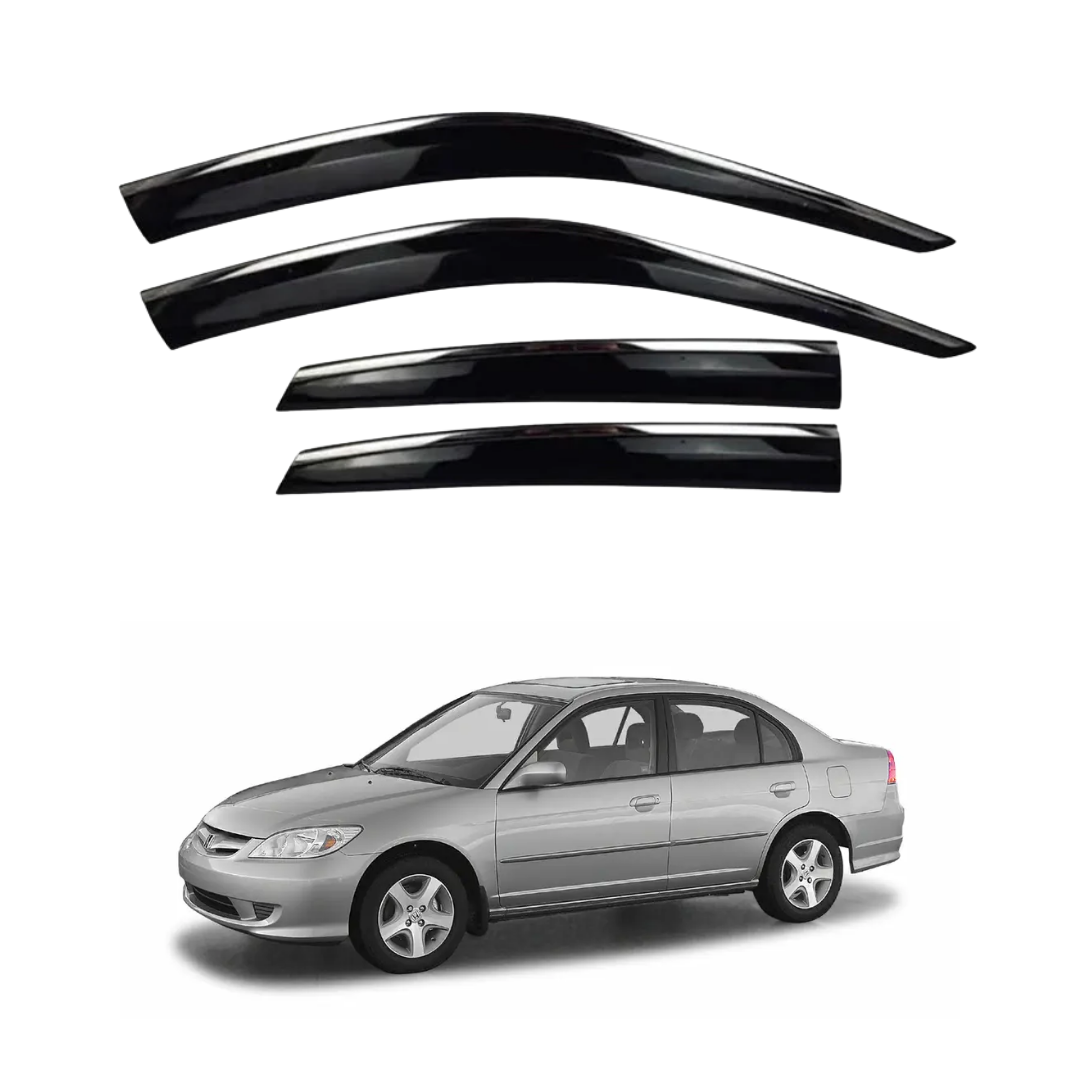 Honda Civic Air Press / Sunvisor With Chrome Model 2005