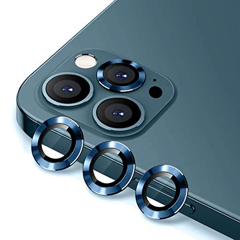Premium Camera Lens Rings – Dark Blue / Sierra Blue (Metal Finish)