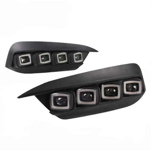 Honda Civic 2016–2021 Bugatti Style LED Fog Lamps