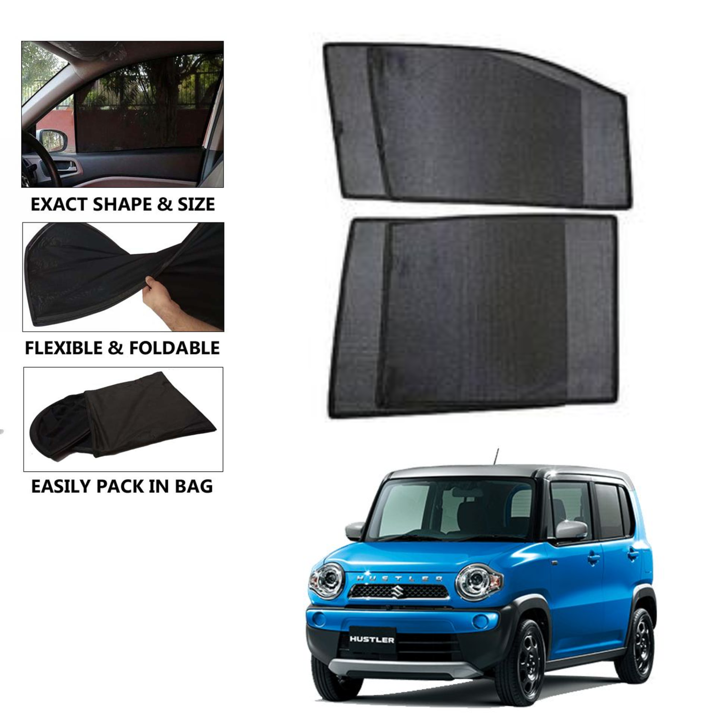 Suzuki Hustler (2014-2022) Model Car Shades