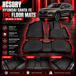 Haval H6 TPE Floor Mats Black 3 Pcs 2021 - 2024