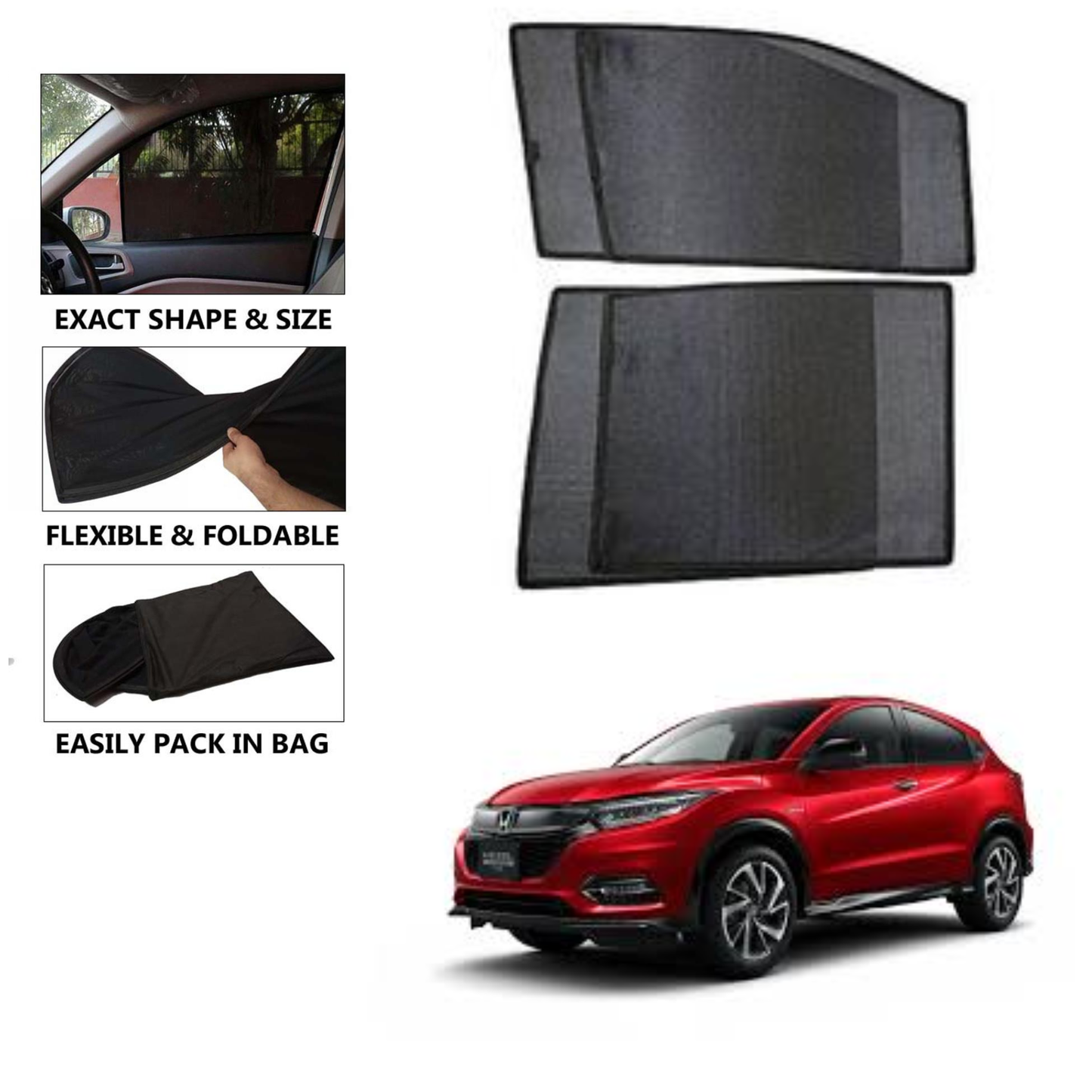 Honda Vezel (2014-2020) Model Car Shades