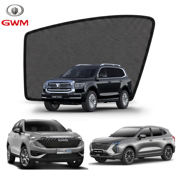 Mesh Double Layered Sun Shades for All HAVAL Car Models (Customized)