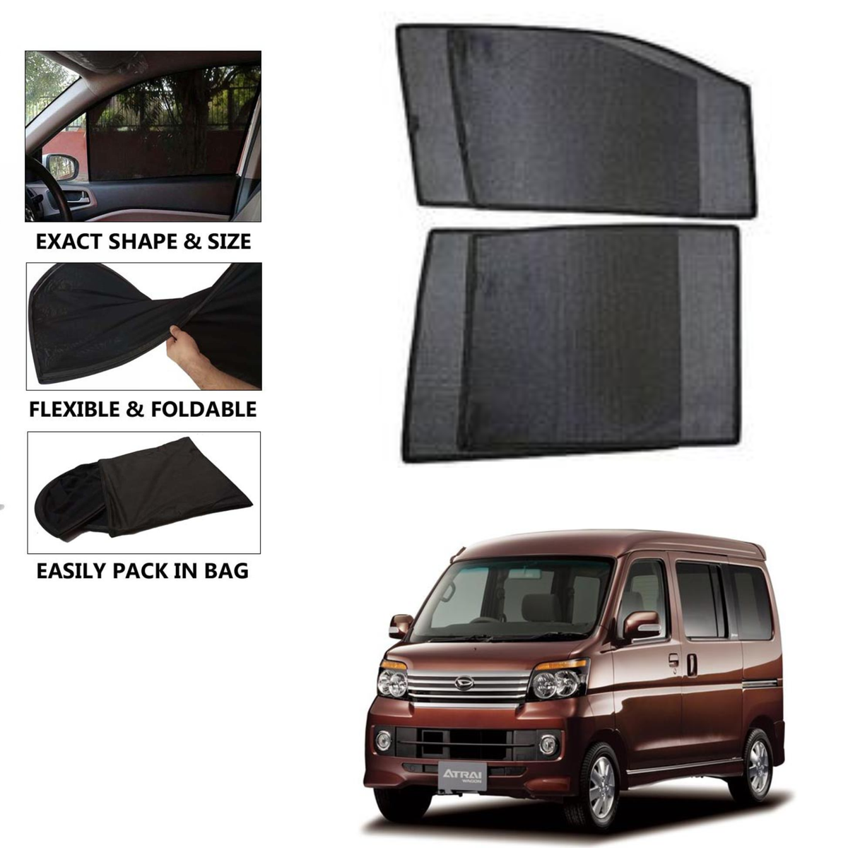 Daihatsu ATRAI Car Shades