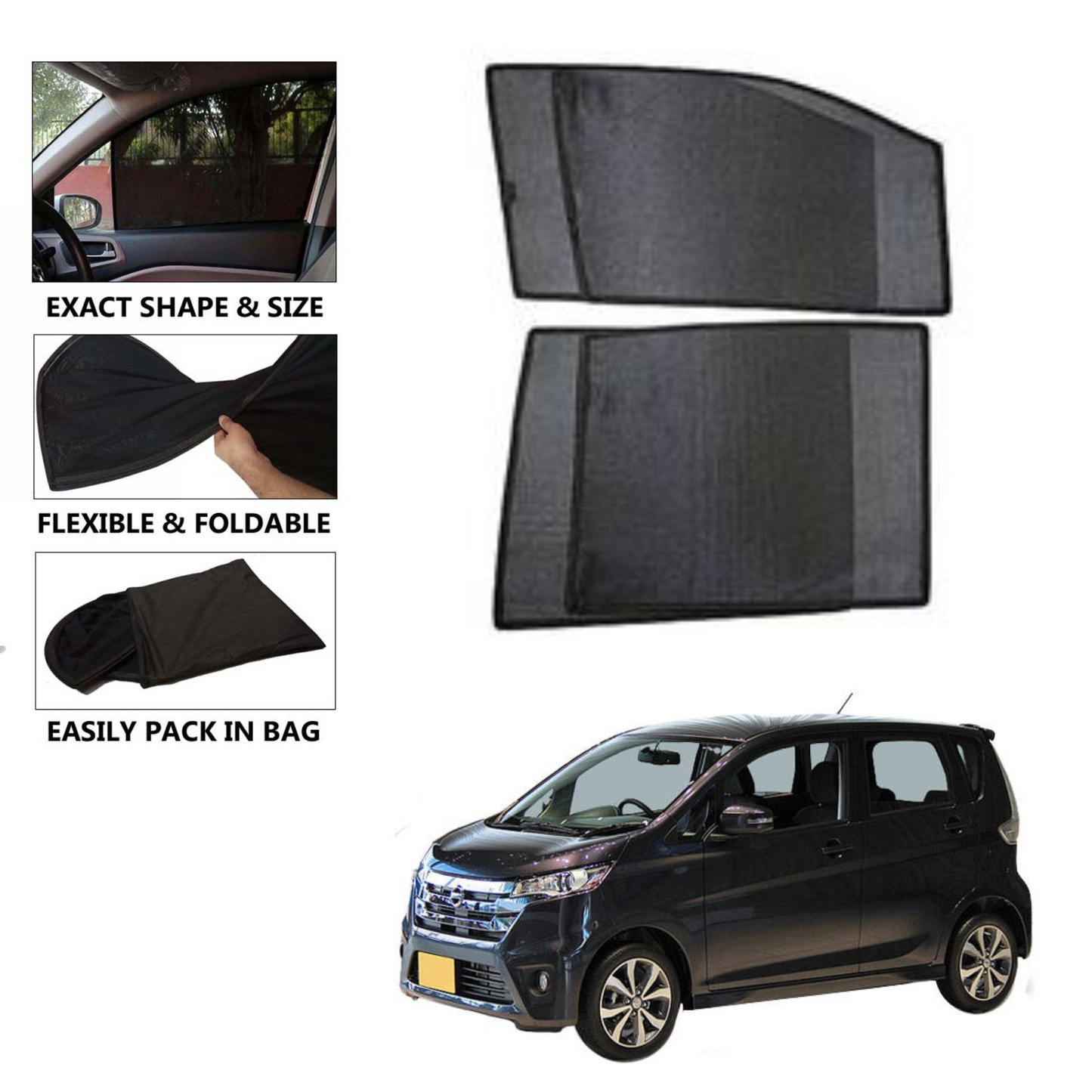 Nissan Dayz (2014-2018) Model Car Shades