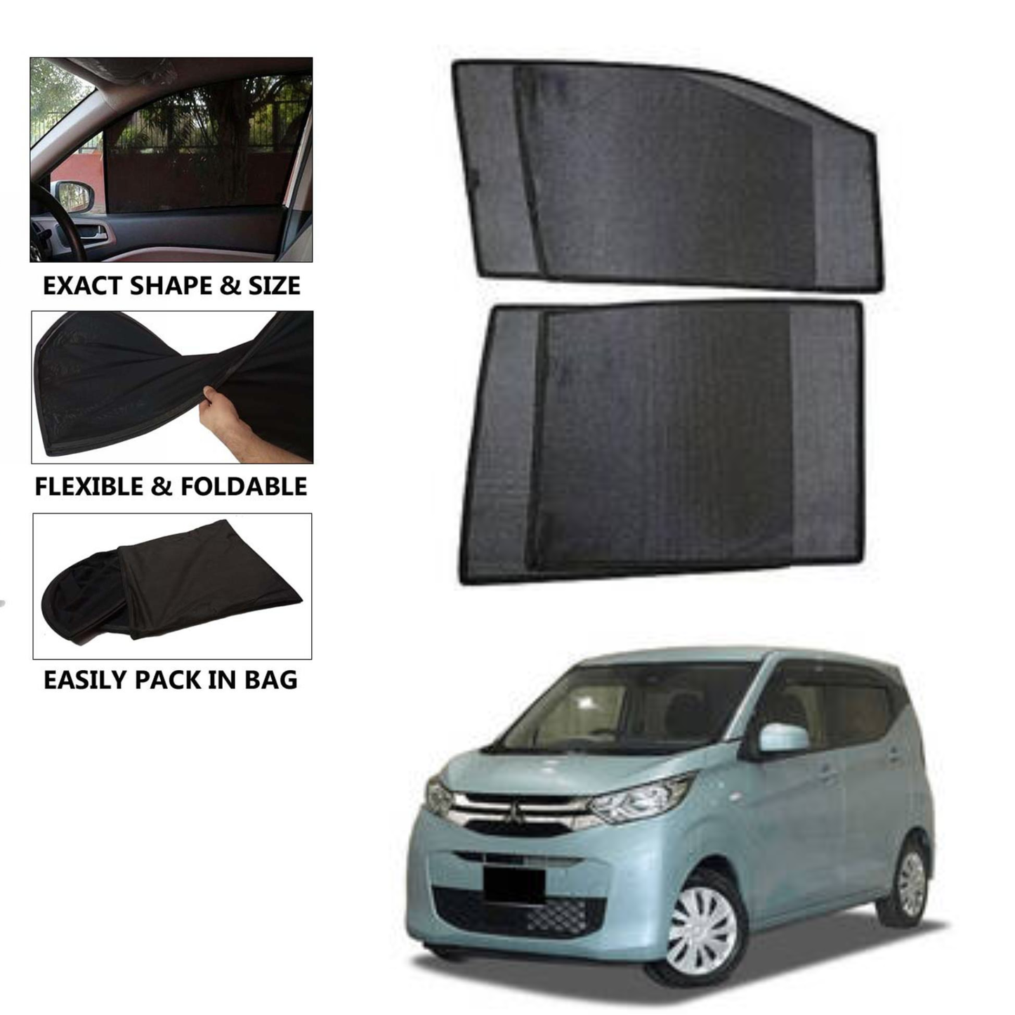 Mitsubishi EK Wagon (2020-2024) Model Car Shades