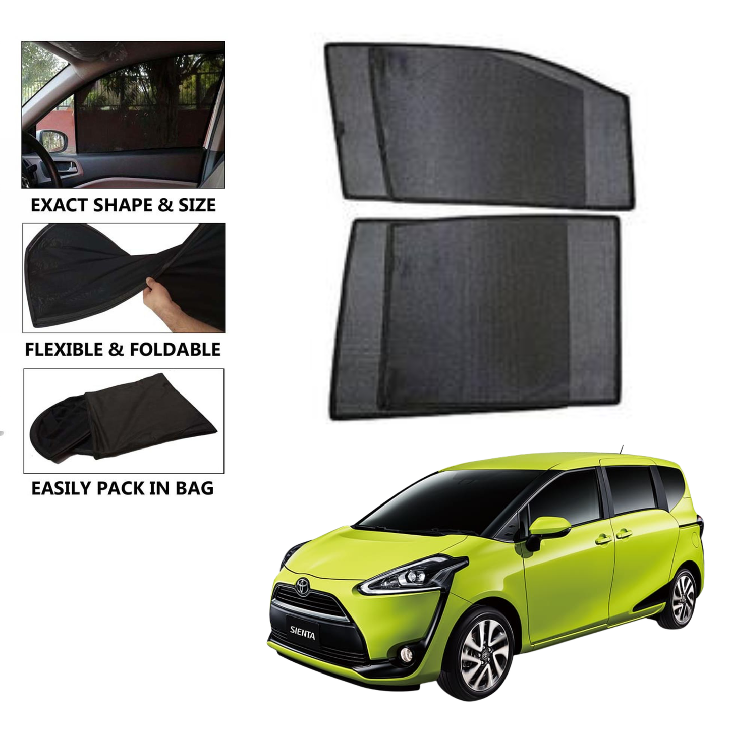 Toyota Sienta Car Shades