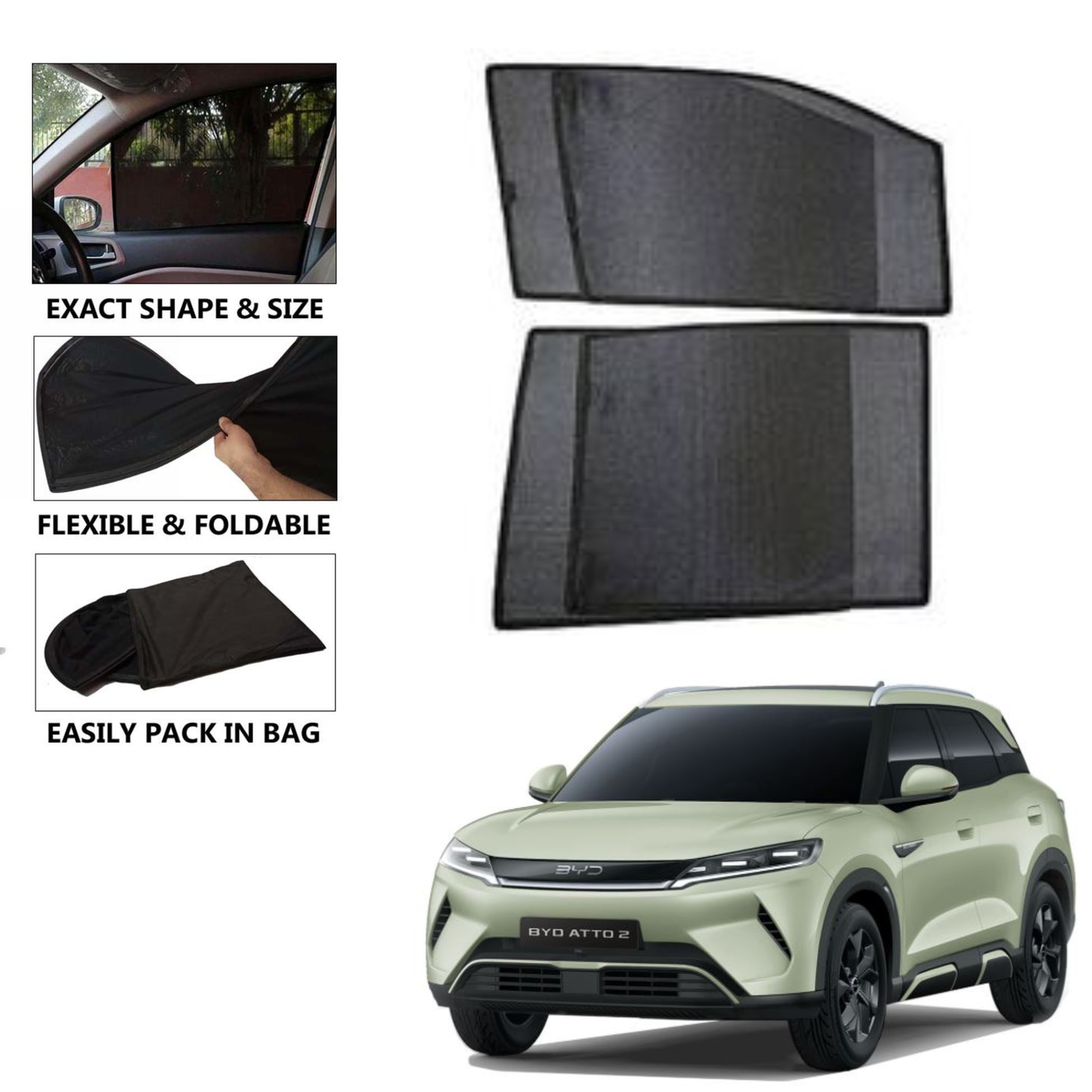 BYD ATTO 2 Car Shades