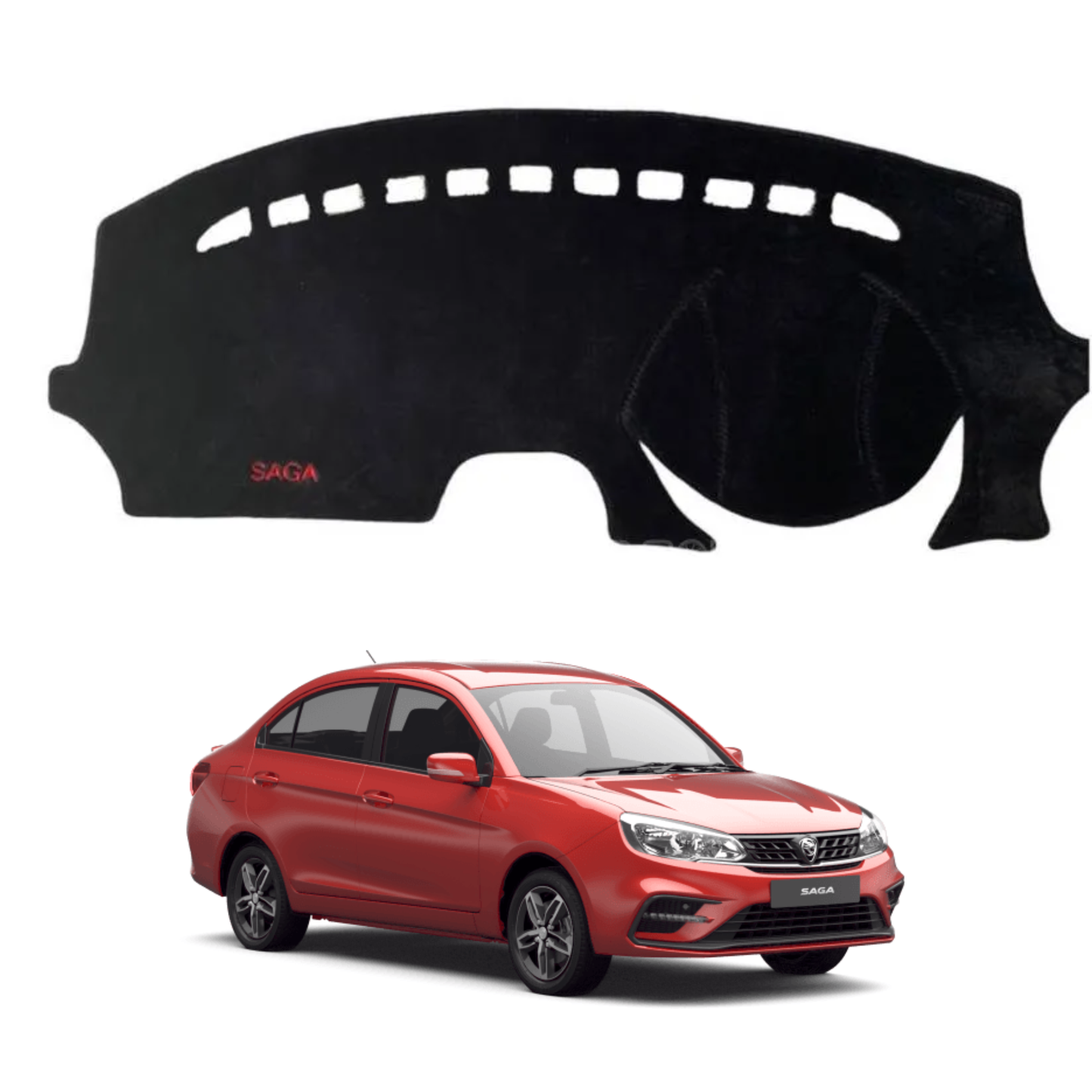 Proton SAGA Velvet Dashboard Mat
