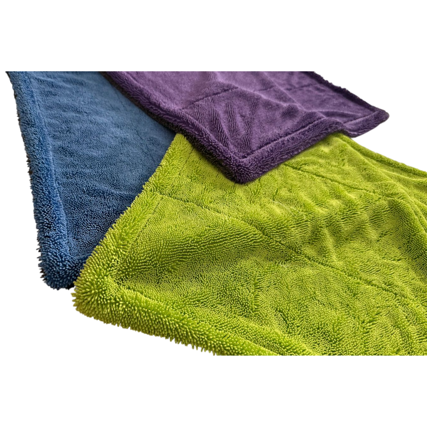 Double Twist Pile Microfiber Drying Towel – 1300 GSM Ultra-Absorbent 40cm by 40cm Car Drying Cloth