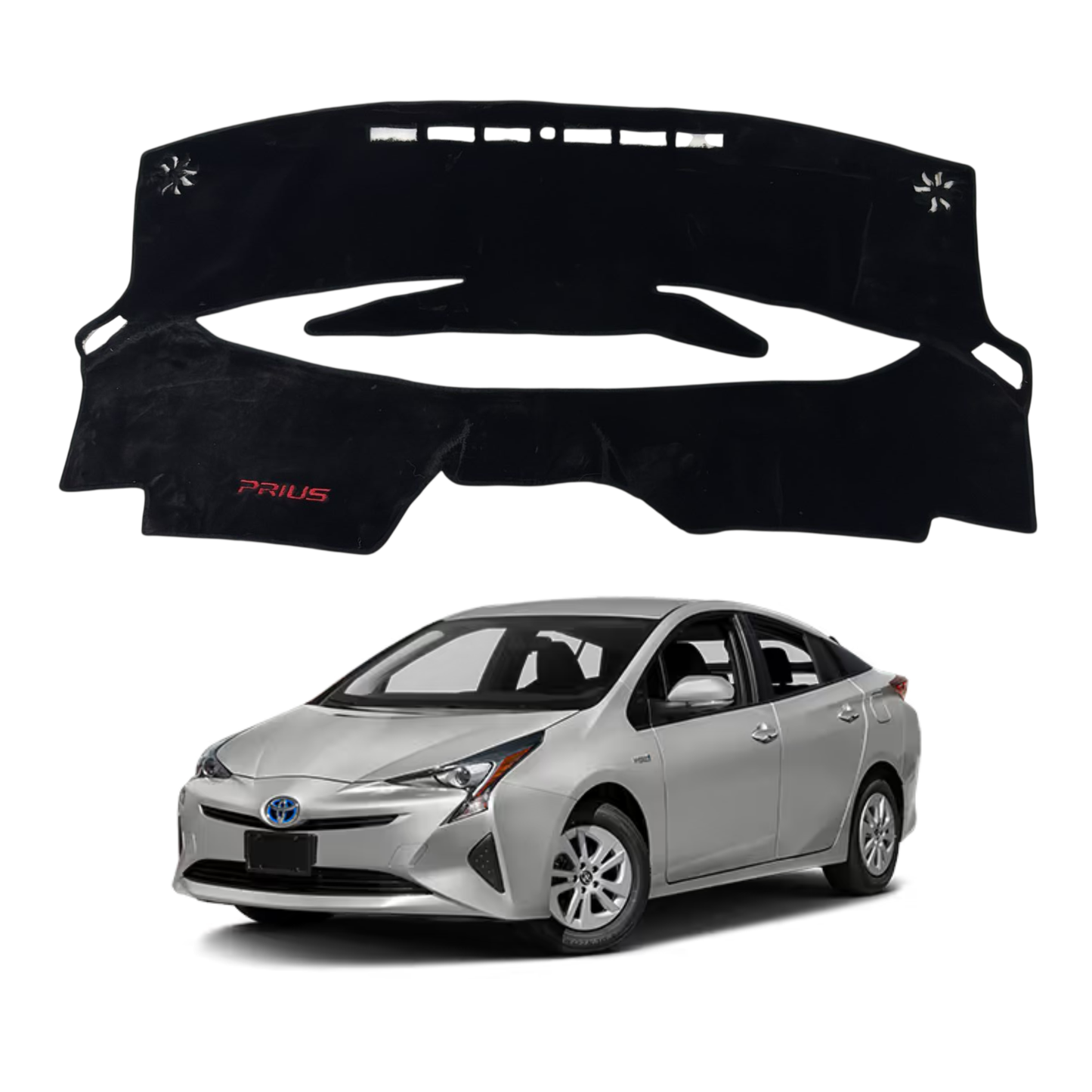 Toyota Prius 2017-2018 Model Velvet Dashboard Mat
