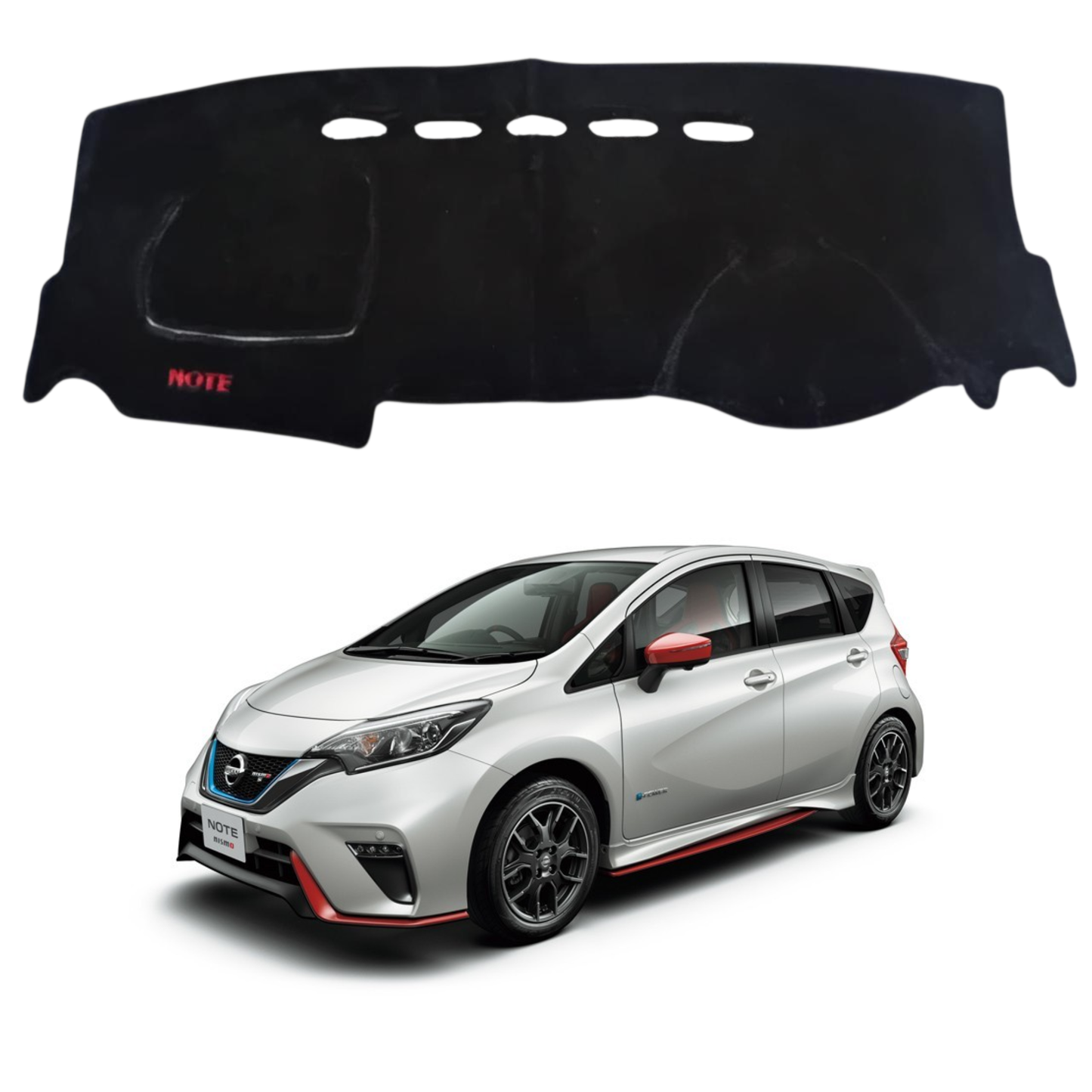 Nissan Note E Power (2017-2019) Model Velvet Dashboard Mat