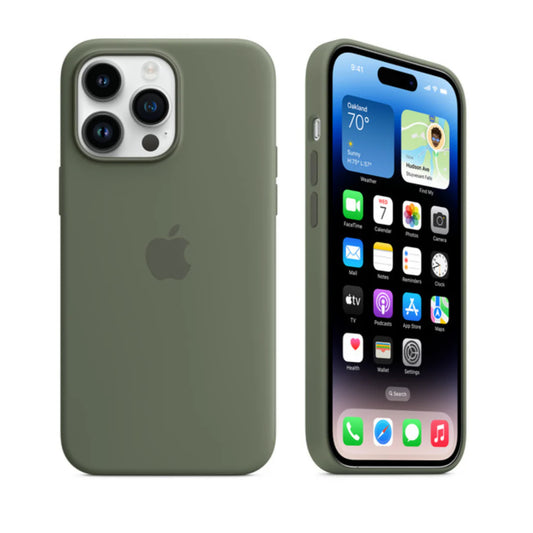 Midnight Green Silicone Case for iPhone