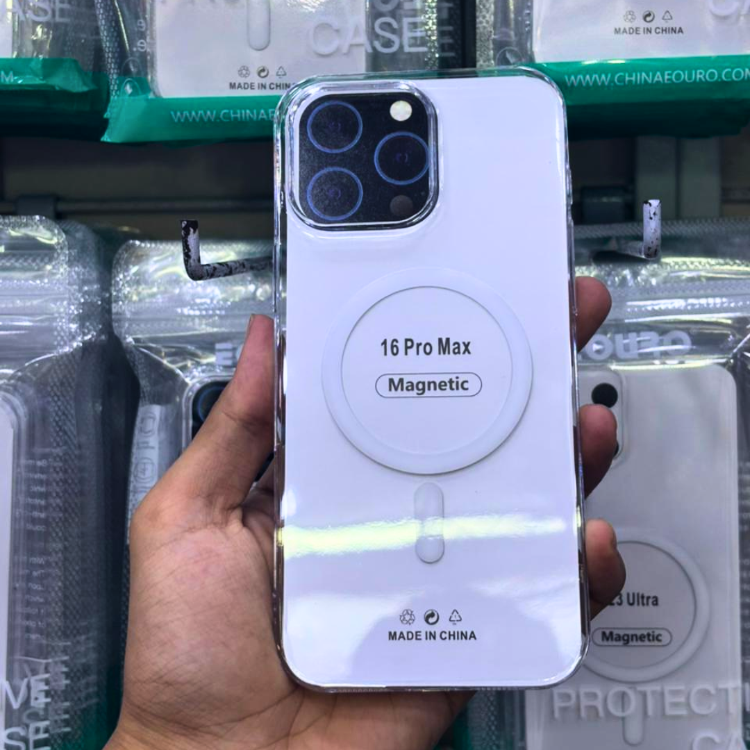 iPhone Eouro MagSafe Super Crystal Clear Acrylic Case