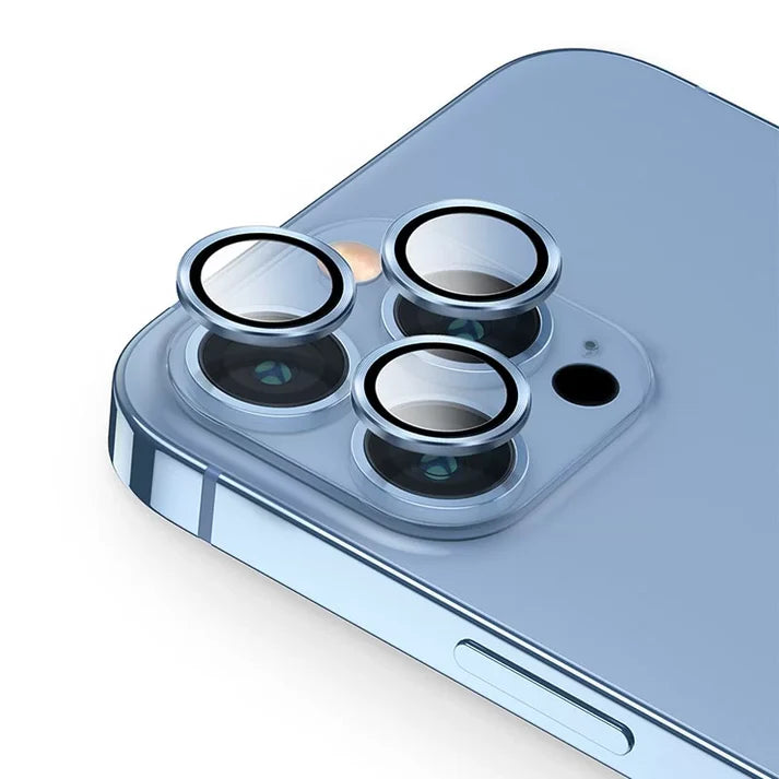 Premium Camera Lens Rings – Dark Blue / Sierra Blue (Metal Finish)
